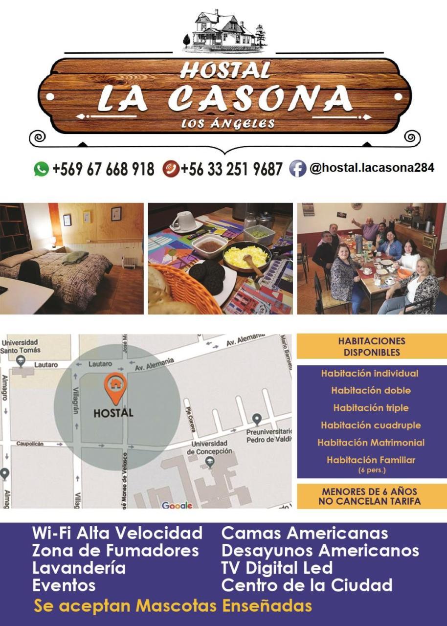 Hostal La Casona Los Ángeles Eksteriør billede